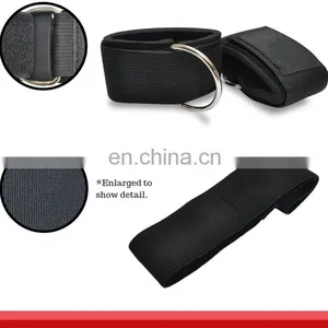 Adjustable Neoprene Support Fitness Ankle Straps for Cable Machines thumbnail-1