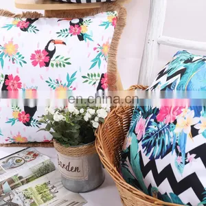 Attractive Designs Decorative Travel Custom Ramage Animals Different Shapes Digital Print Cushion for Outdoor Decoration thumbnail-5