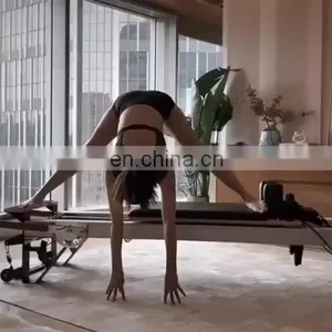 New Product Folding Pilates Reformer Of Aluminium Reformer Cheap With High Quality Reformer Pilates Aluminium Equipment SRP02 thumbnail-1