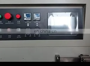 Automatic Fresh Fruit and Vegetable Cling Film Food Tray Packing Packaging Wrapping Machine thumbnail-3