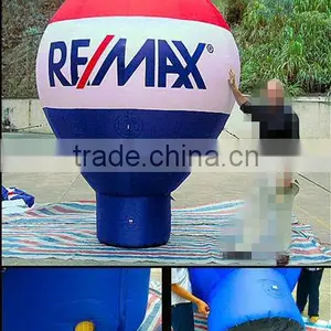 Custom High Quality Giant Ground Advertising Inflatable Hot Air Balloon thumbnail-1