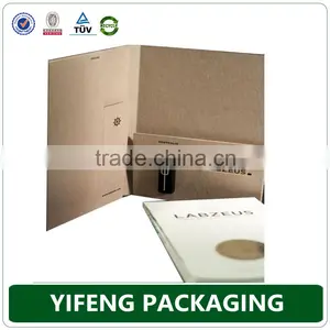 Office A4 A3 Document Presentation Folder Handmade Cardboard File Paper Folder thumbnail-4