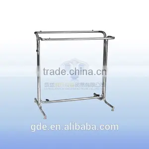 Metal Chrome-spray Simple Removable Garment Rack for Sale thumbnail-5