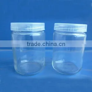 350ml Round Shaped Tissue Culture Jar With Plastic Lids thumbnail-1