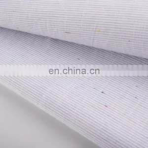 Cotton Stretch Twill Fabric in 79%COTTON 21%LINEN Weight in 124gsm for Pants Business Leisure Style Linen Fabric thumbnail-4