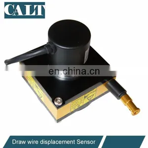 3000mm Draw Wire Position Sensor 0-5v 0-10v 4-20mA Output Potentiometer Rope Sensor thumbnail-3