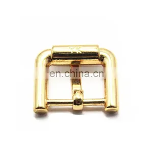 Custom 17mm Shoe Hardware Small Belt Metal Pin Buckle for Strap thumbnail-5