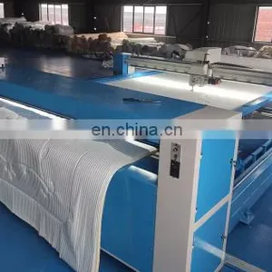 2022 Factory Supply Long Arm Ultrasonic Mattress Quilting Embroidery Machine for Mattress Fabric Sewing Quilt Machine thumbnail-4