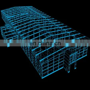 Weld Connection Steel Structure Frame Building Steel Structure Plant thumbnail-3