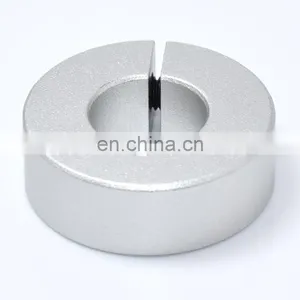 Aluminum Stop Collar Set - Drill Bit Depth Stop - Superior Split Ring Design-Drill Bit Holder thumbnail-2