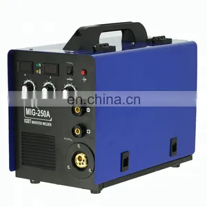 MIG-250E Stable IGBT Inverter MIG/MAG Welder Mig Welding Machine Imported From China thumbnail-1