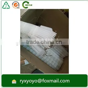 High Quality Supermarket Plastic pp White Hanging Display Shelf Strip thumbnail-5