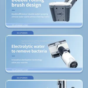 2023 Newest Factory for Sale Handheld Smart High Suction Wireless Vacuum Cleaner Floor Sweeper Sofa Carpet Cleaners OEM ODM thumbnail-3