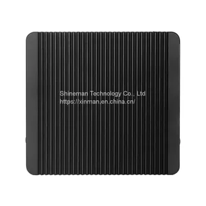 Rugged Fanless 4 LAN Factor Mini PC Intel Celeron J4125 2.0GHz DDR4 Embedded Industrial Computer thumbnail-3