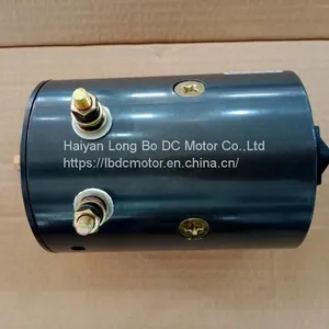 Chinese Factory 12V 1.2KW W-6206 High Quality Hydraulic Power dc Motor With Carbon Brushe HY61056 thumbnail-2