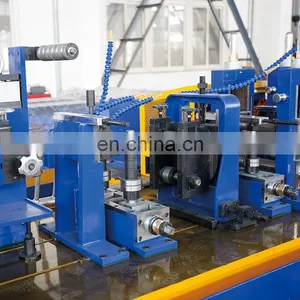 Nanyang Good Quality Manufacture Welded Pipe Making Machinery Galvanized Erw Pipe Tube Mill thumbnail-2