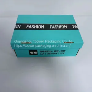Large Cardboard Shoe Clothes Packaging Box Hardboard Corrugated Paper Boxes Luxury Shoe Boxes With Custom Logo thumbnail-3