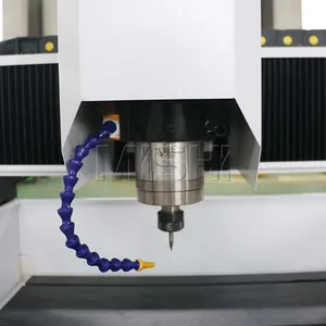 MISHI Small 3 Axis Cnc Milling Machine Cnc Router Small Size for Aluminum Cutting for Metal Mould Cnc Router thumbnail-3