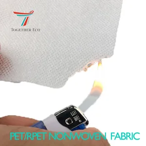 20gsm Recycled PET Nonwoven for Desiccant Package 100 Polyester Spun-bond Non Woven Fabric Factory thumbnail-3