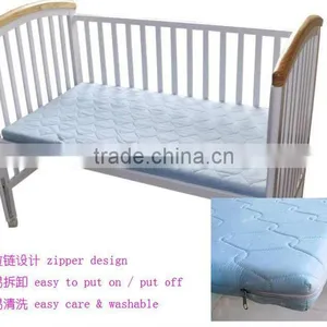 Quilted Baby Crib Mattress Cover thumbnail-1