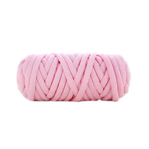 Yarn Crafts 100% Soft Bright Polyester Velvet Chenille Yarn 6mm Diameter Knitting Scarf Fancy Yarn thumbnail-4