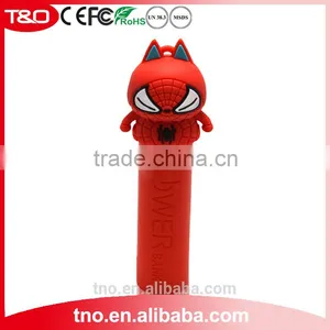 2600mAh PVC Power Bank Cartoon Avenger Power Bank for Mobile Phone Quality Choice thumbnail-2