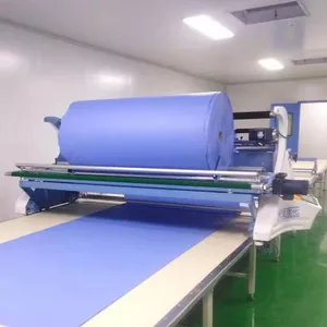 Blue Lotus Automatic Spreader Brand Source Cloth Supporting Machine Cloth Drawing Machine Needle Shuttle Universal Cloth Spreading Machine Non-woven Fabric thumbnail-2