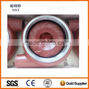High Chromium Alloy A05 Material Coated Sand Suction Pump Casing / Volute Liner thumbnail-1