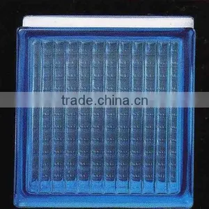 Parallel Light Glass Block for Decoration Clear or Colored 190*190*80 Glass Blocks thumbnail-2