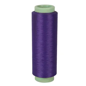 Polyester Dope Dyed Colors Yarn DTY 600D/192F S+Z SD NIM HIM for Webbing Tape thumbnail-2