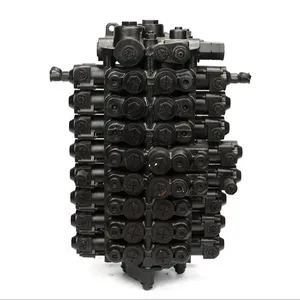 Original Haosco Distribution Valve SCX180-11 / SCX180-16 | Excavator Hydraulic Valve for Sany SY75 XE80 thumbnail-2