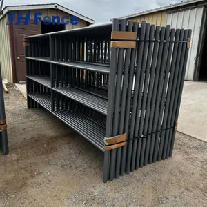 America 6ft 10ft 12ft Galvanized Cattle Yard Horse Fence Corral Panel With Factory Price thumbnail-1