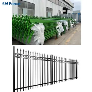 3D Vertical Iron Steel Frame 1pc Blade Fence Louver Multi T-track 7ft Height for Front Yards Garage Gates 3D Modeling thumbnail-5