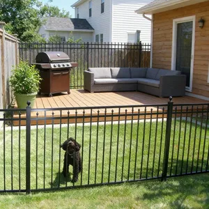 Durable Galvanized Steel Fence Used for Safety Isolation Fences in Hospitals Communities Schools Factories and Villas thumbnail-5