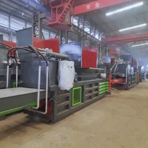 Waste Paper Carton Plastic Compactor Baler Machine for Packaging thumbnail-5
