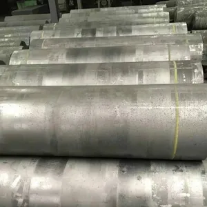 Carbon Graphite Electrode With Nipples RP HP UHP 750mm 700mm 650mm 600mm 550mm 500mm 450mm 400mmCustomized Dia 800-1400mm thumbnail-3