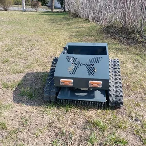Hybrid All Terrain Travel Speed 0~6Km/h Loncin Grass Cutter Remotely Controlled thumbnail-6