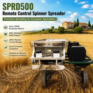 SPRD500远程撒肥机欧洲农场场景