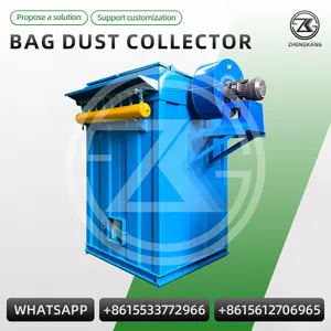 Coal‑fired Boiler Baghouse Pulse Jet Dust Collector High Temp Resistant Bag Filter Dedusting System For Power Plant thumbnail-3