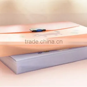 Lovely& Delicate Style A4 Colorful Pvc Expanding File Folder With Handle Suitable Office Lady Supplier's Choice thumbnail-4