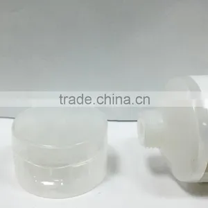 Dia 50mm 150ml Clear Tube With Matte Straight Flip Cap thumbnail-2