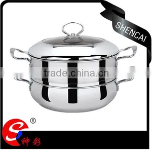 Hot Sale Stainless Steel Soup Pot 9 Pcs Korea Cookware Saucepan Set thumbnail-2