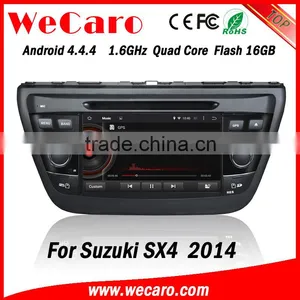 Wecaro WC-SU7058 7" Android 4.4.4 WIFI 3G Touch Screen Car Radio Gps for Suzuki Sx4 2014 With Dvd Player Bluetooth TV thumbnail-5