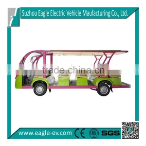 Solar Powered Electric Car, Electric Zoo Shuttle, Electric Sightseeing Bus, EG6158K thumbnail-2