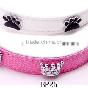 China Black Paw Rivets, Rhinestone Crown Rivets for Pet Collar Accessories thumbnail-1