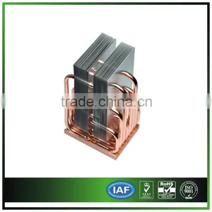 Various Shape Aluminium Heatsink With Heat Pipe Buying in Bulk Wholesale thumbnail-1