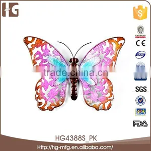 Delicate Color Metal Wall Art Butterfly thumbnail-6