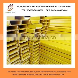 Fiberglass FRP Ladder Profiles C Channel thumbnail-1