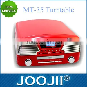 Three-Speed Portable USB/SD Encoding Turntable thumbnail-1