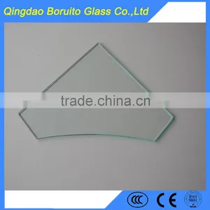 6mm Pentagonal Bathroom Corner Shelf Glass thumbnail-3
